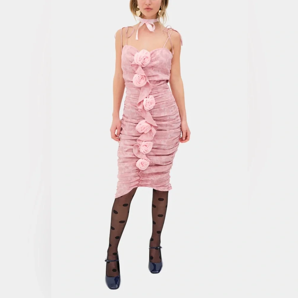 For Love & Lemons Soraya Midi Dress - Picture 4 of 8